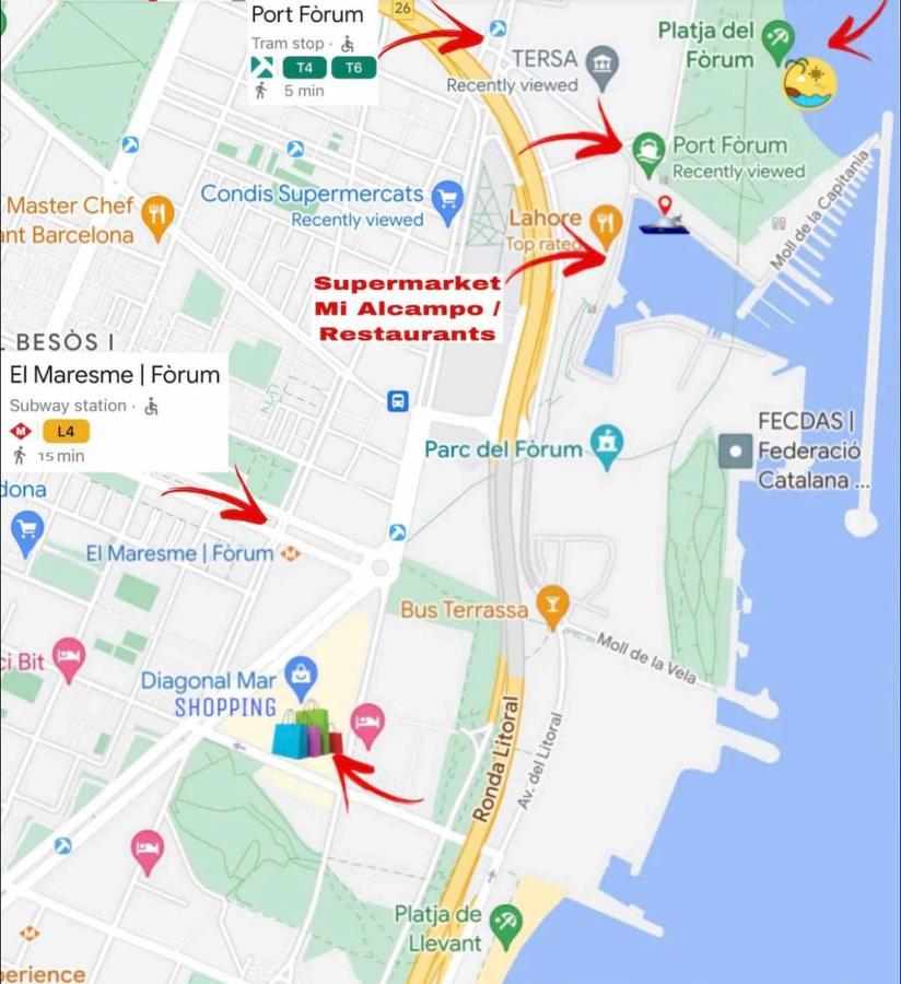 Yacht Hotel Barcelona Sant Adria de Besos Εξωτερικό φωτογραφία